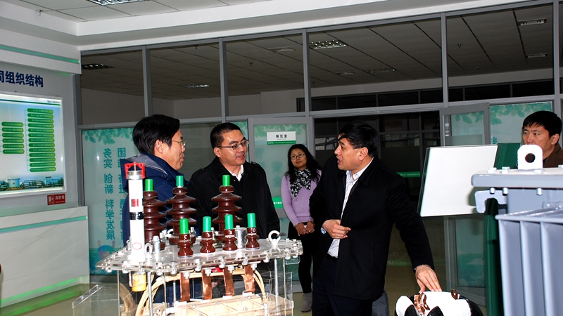 省經信委領導來變壓器分公司調研指導